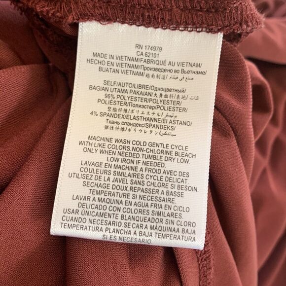 BCBGeneration draped midi dress halter top style sz xs NWOT - Picture 14 of 14